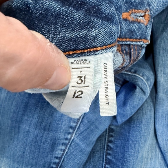 LOFT Denim Cuffed Women's Jeans - Blue - Picture 4 of 6